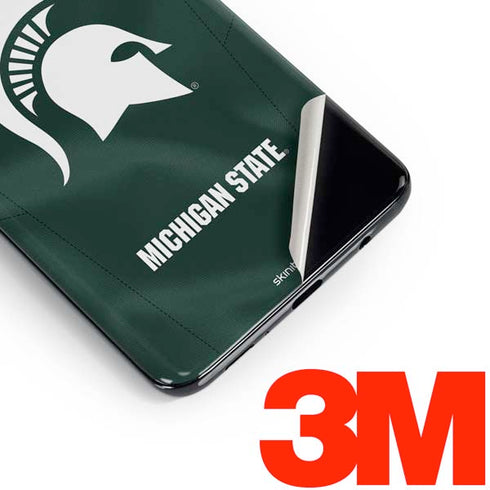 Michigan State University Green Jersey Galaxy S10 Skin