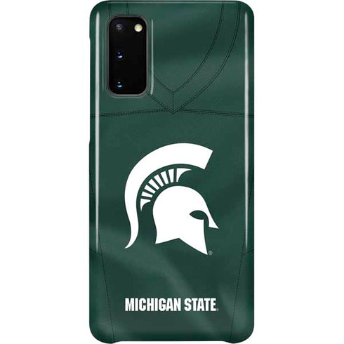 Michigan State University Green Jersey Galaxy Cases