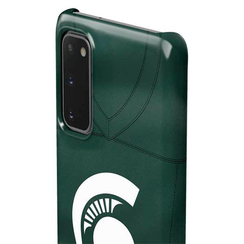 Michigan State University Green Jersey Galaxy S20 Lite Case