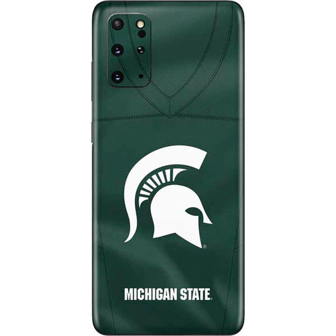 Michigan State University Green Jersey Galaxy S20 Plus Skin
