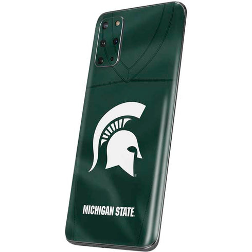 Michigan State University Green Jersey Galaxy S20 Plus Skin