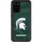 Michigan State University Green Jersey Galaxy S20 Plus Waterproof Case