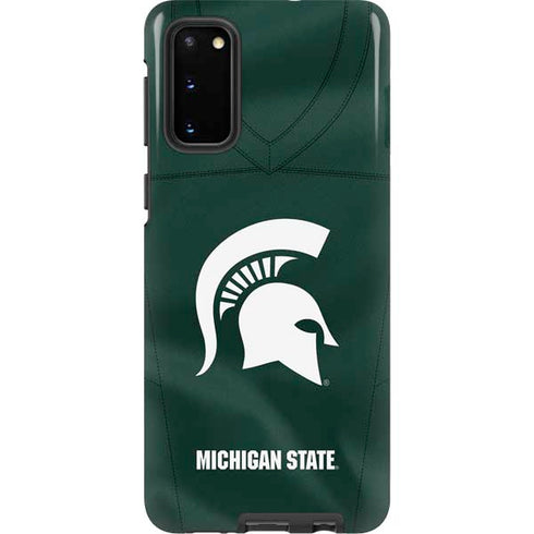 Michigan State University Green Jersey Galaxy S20 Pro Case
