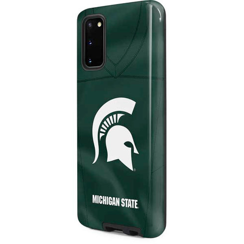 Michigan State University Green Jersey Galaxy S20 Pro Case
