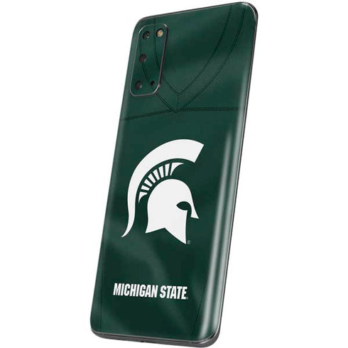 Michigan State University Green Jersey Galaxy S20 Skin