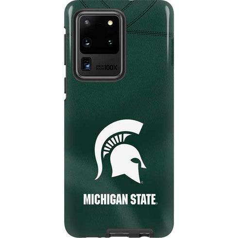 Michigan State University Green Jersey Galaxy S20 Ultra 5G Pro Case