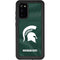 Michigan State University Green Jersey Galaxy S20 Waterproof Case