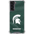Michigan State University Green Jersey Galaxy S21 5G Clear Case