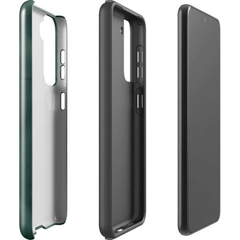 Michigan State University Green Jersey Galaxy S21 FE Pro Case