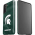 Michigan State University Green Jersey Galaxy S21 FE Pro Case