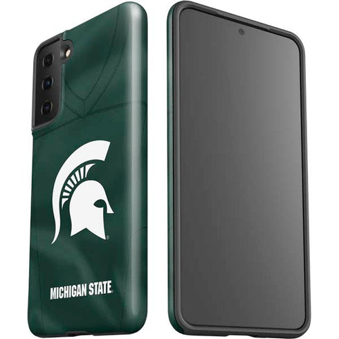 Michigan State University Green Jersey Galaxy S21 Plus 5G Pro Case