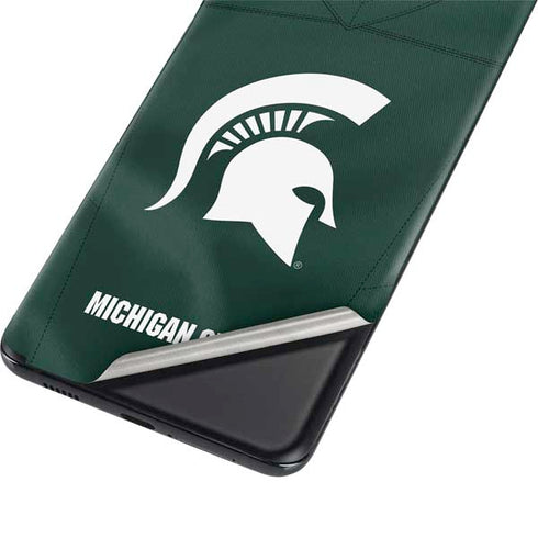 Michigan State University Green Jersey Galaxy S21 Plus 5G Skin