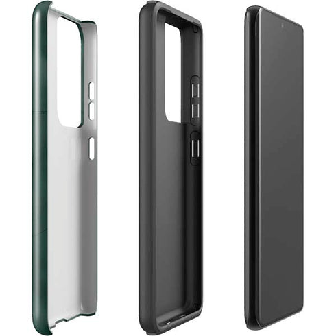Michigan State University Green Jersey Galaxy S21 Ultra 5G Pro Case