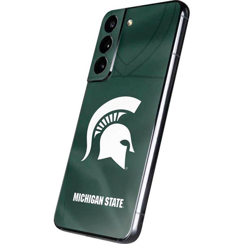 Michigan State University Green Jersey Galaxy S22 Plus Skin