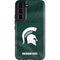 Michigan State University Green Jersey Galaxy S22 Pro Case