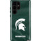Michigan State University Green Jersey Galaxy S22 Ultra Pro Case