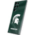 Michigan State University Green Jersey Galaxy S22 Ultra Skin
