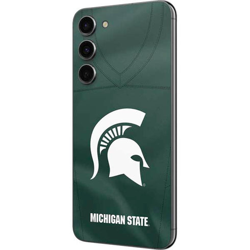 Michigan State University Green Jersey Galaxy S23 Plus Skin