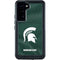 Michigan State University Green Jersey Galaxy S23 Plus Waterproof Case