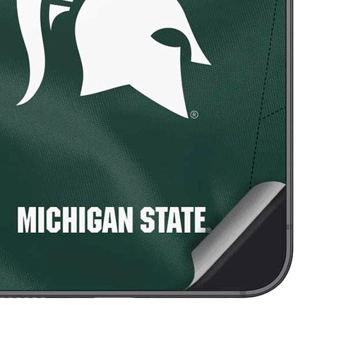 Michigan State University Green Jersey Galaxy S23 Skin