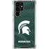 Michigan State University Green Jersey Galaxy S23 Ultra Clear Case
