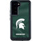 Michigan State University Green Jersey Galaxy S23 Waterproof Case