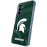 Michigan State University Green Jersey Galaxy S24 Clear Case