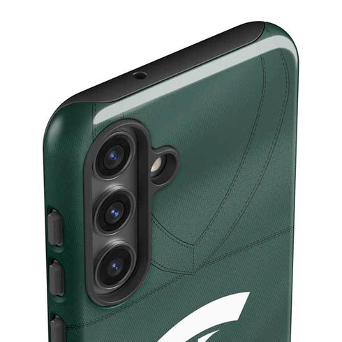 Michigan State University Green Jersey Galaxy S25 Impact Case