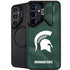 Michigan State University Green Jersey Galaxy S25 Kickstand Case