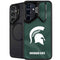 Michigan State University Green Jersey Galaxy S24 Kickstand Case