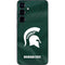 Michigan State University Green Jersey Galaxy S25 Skin
