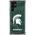 Michigan State University Green Jersey Galaxy S24 Ultra Clear Case