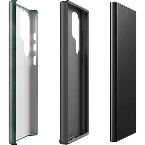 Michigan State University Green Jersey Galaxy S25 Ultra Impact Case