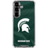 Michigan State University Green Jersey Galaxy S26 Clear Case
