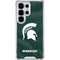 Michigan State University Green Jersey Galaxy S26 Ultra Clear Case