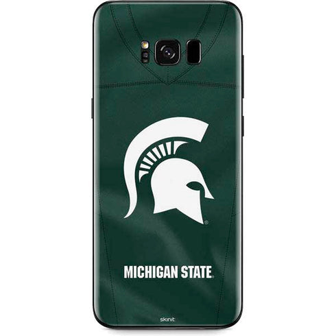 Michigan State University Green Jersey Galaxy S8 Plus Skin