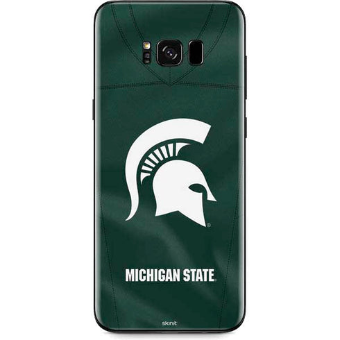 Michigan State University Green Jersey Galaxy S8 Skin