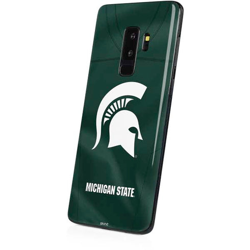 Michigan State University Green Jersey Galaxy S9 Plus Skin