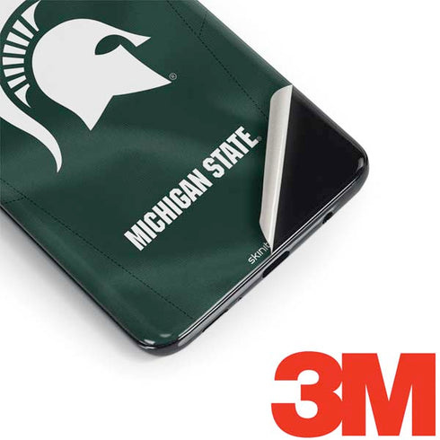 Michigan State University Green Jersey Galaxy S9 Plus Skin
