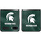 Michigan State University Green Jersey Galaxy Z Flip Skin