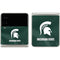 Michigan State University Green Jersey Galaxy Z Flip3 5G Skin