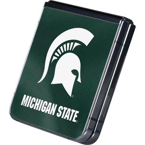 Michigan State University Green Jersey Galaxy Z Flip5 5G Skin