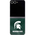 Michigan State University Green Jersey Galaxy Z Flip6 Skin