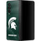 Michigan State University Green Jersey Galaxy Z Fold3 5G Skin