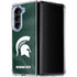 Michigan State University Green Jersey Galaxy Z Fold5 5G Clear Case