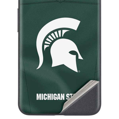Michigan State University Green Jersey Google Pixel 5 Skin