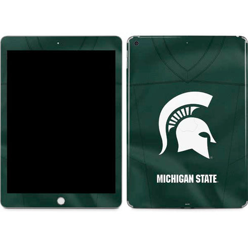 Michigan State University Green Jersey Apple iPad Skin