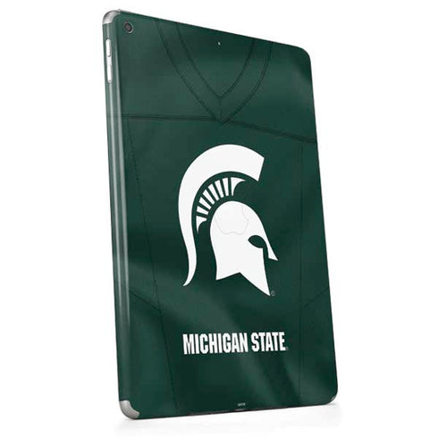 Michigan State University Green Jersey Apple iPad Skin