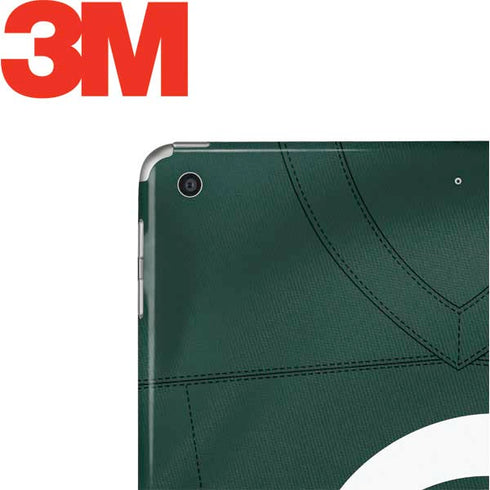 Michigan State University Green Jersey Apple iPad Skin