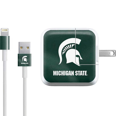 Michigan State University Green Jersey iPad Charger (10W USB) Skin